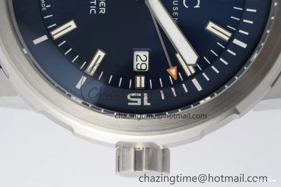 MIROTIME 0518 WellDesigned Aquatimer Automatic SS RSF 1:1 Best Edition Blue Dial on Blue Rubber Strap A 7057